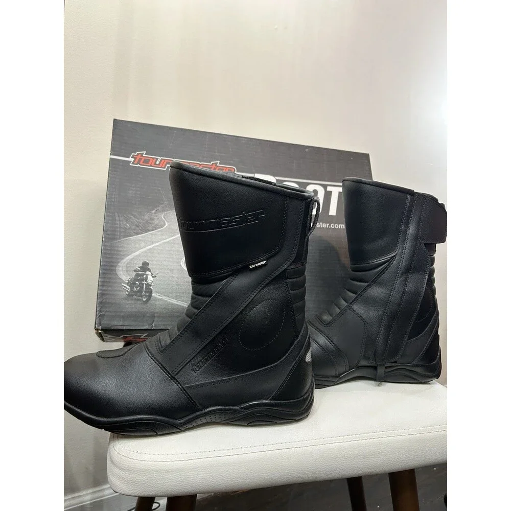 Tourmaster Solution 2.0 WP Road Boots Black Size 9